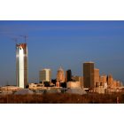Oklahoma City: : OKC skyline looking NW