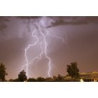 Goodyear: Lightning in my back yard in Goodyear, Az