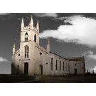 Plaucheville: Early 1900-s picture of Matar Delorosa RC Church (editd)