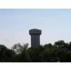 La Salle: Local Water Tower, as seen from I-80