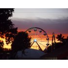 Anderson: Sunset during Shasta County Fair