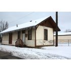 Grove City: Old RR depot in Grove City on Park St.