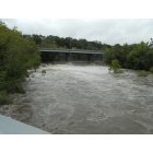 Seymour: A picture of the falls under route 8 in Seymour after Hurricane Irene