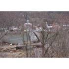 Marshall: Distant view of Marshall, NC