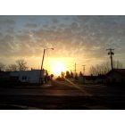 Hitterdal: Main Street Sunrise