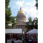 Charleston: : Gold Dome above Multifest - Aug. 7, 2004