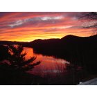 Hadley: Hadley Lookout Point - Sunset on the Great Sacandaga Lake