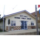 Norway: City Hall Norway Public Library - Norway - IA