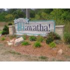 Hiawatha: Welcome Sign - Hiawatha - IA