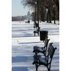 Washington: Capital Reflection Pool in the Winter
