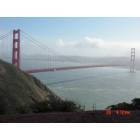 San Francisco: : Golden Gate Bridge photo taken from the Marine Headlands