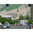 Ogden: : Saint Joseph's and the Wasatch Mountains (from 24th St. And Washington Blvd)