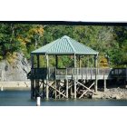 Bluff City-Piney Flats: A gazebo at the park in Piney Flats