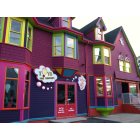 Lakewood: 110 year old Victorian building. Was bein used as a crack house, today is the largest independent toy Store in the USA