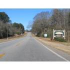 Americus: Southern entrance to Americus Georgia looking north along Lee Street