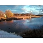 Fox Lake: squaw creek winter