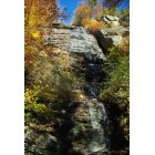 Columbus: mountain water falls