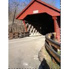 Newfield: on the way to Lily's school-covered bridge