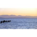 Point Roberts: End of Gulf Road Sunset