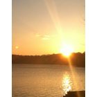 Dadeville: Sunrise on Lake Martin near Chuck's Marina