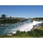 Niagara Falls: : Niagara American Falls and Rainbow Bridge
