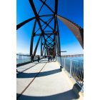 Louisville: : Big Four Bridge shot with Fisheye Lens