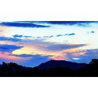 Concord: : Mt Diablo at sunset