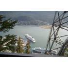 Juneau and: Juneau from Mt Roberts Tramway