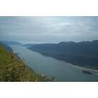Juneau and: Juneau seaway from Mt Roberts Tramway