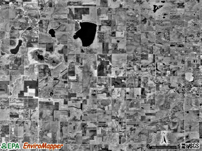 Coon Creek township, Minnesota satellite photo by USGS