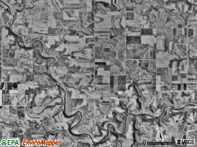 Hyde Park township, Minnesota satellite photo by USGS