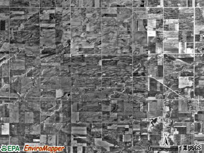 Springdale township, Minnesota satellite photo by USGS
