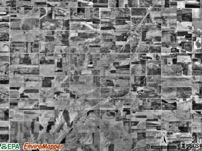 Aetna township, Minnesota satellite photo by USGS