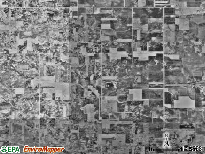 Merton township, Minnesota satellite photo by USGS
