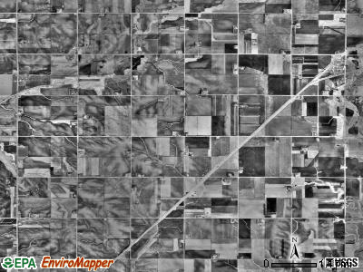 Grange township, Minnesota satellite photo by USGS