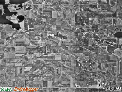 Murray township, Minnesota satellite photo by USGS
