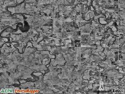 Rapidan township, Minnesota satellite photo by USGS