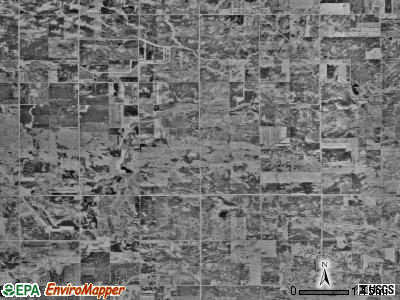 Selma township, Minnesota satellite photo by USGS