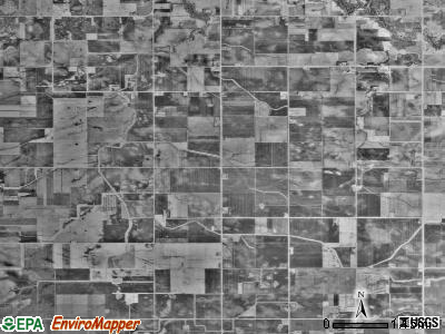 Ripley township, Minnesota satellite photo by USGS