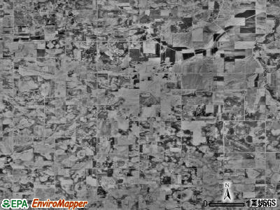 Lemond township, Minnesota satellite photo by USGS