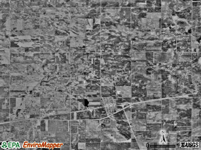 Butterfield township, Minnesota satellite photo by USGS