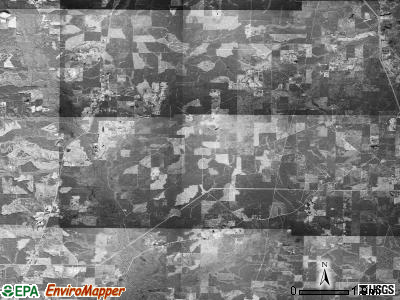 Simpson township, Arkansas satellite photo by USGS