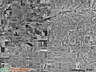 Moulton township, Minnesota satellite photo by USGS