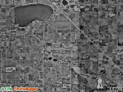 Minnesota Lake township, Minnesota satellite photo by USGS