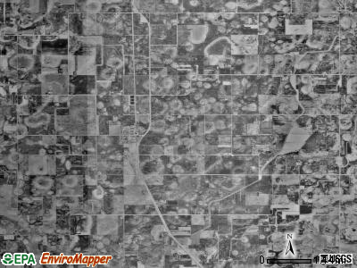 Hartland township, Minnesota satellite photo by USGS