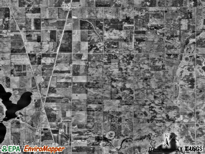 Galena township, Minnesota satellite photo by USGS