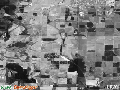 Morris township, Arkansas satellite photo by USGS