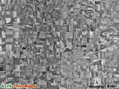 Beaver Creek township, Minnesota satellite photo by USGS