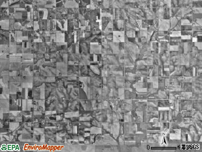 Martin township, Minnesota satellite photo by USGS