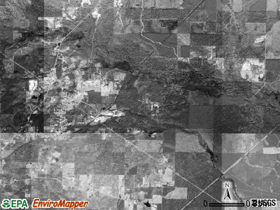 Gifford township, Arkansas satellite photo by USGS